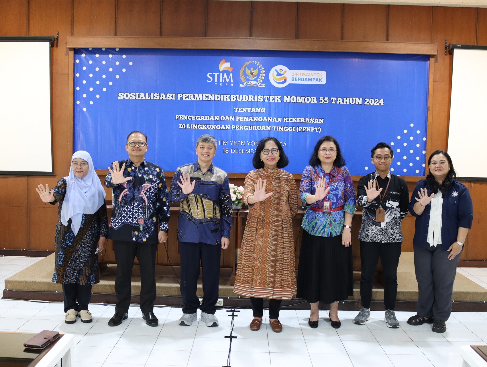 STIM YKPN Yogyakarta Gelar Sosialisasi Permendikbudristek Nomor 55 Tahun 2024 Bersama DPR RI dan LLDIKTI Wilayah V