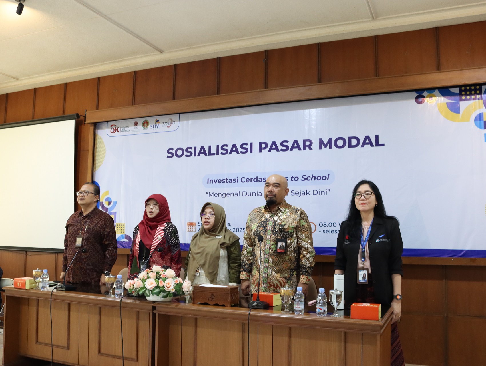 STIM YKPN Yogyakarta Gelar Sosialisasi Pasar Modal “Mengenal Dunia Saham Sejak Dini” bersama PEMPROV DIY